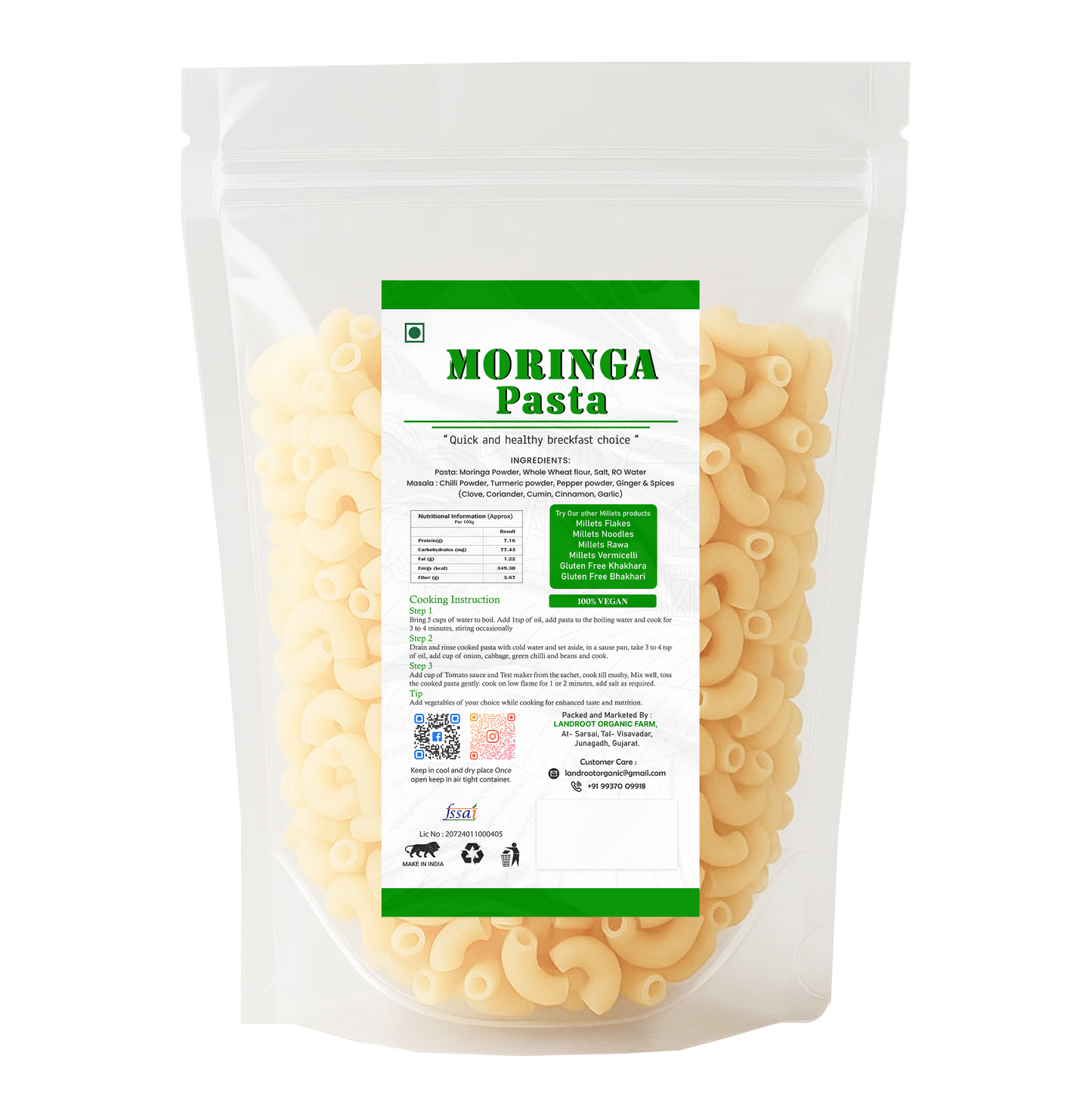 Moringa Pasta