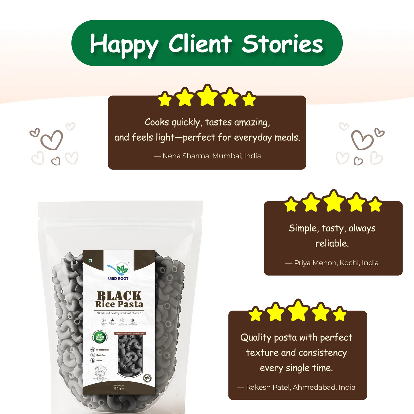 Organic Black Rice Pasta