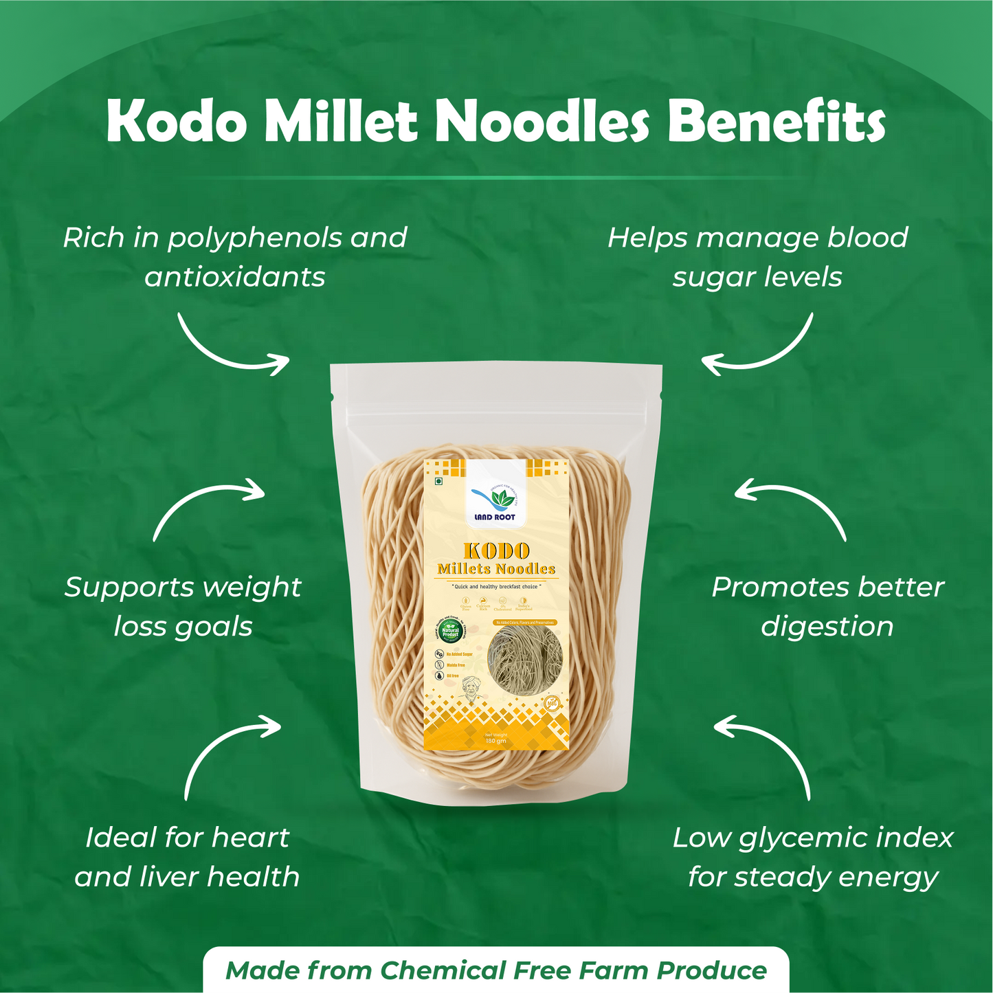 Kodo Millets Noodles