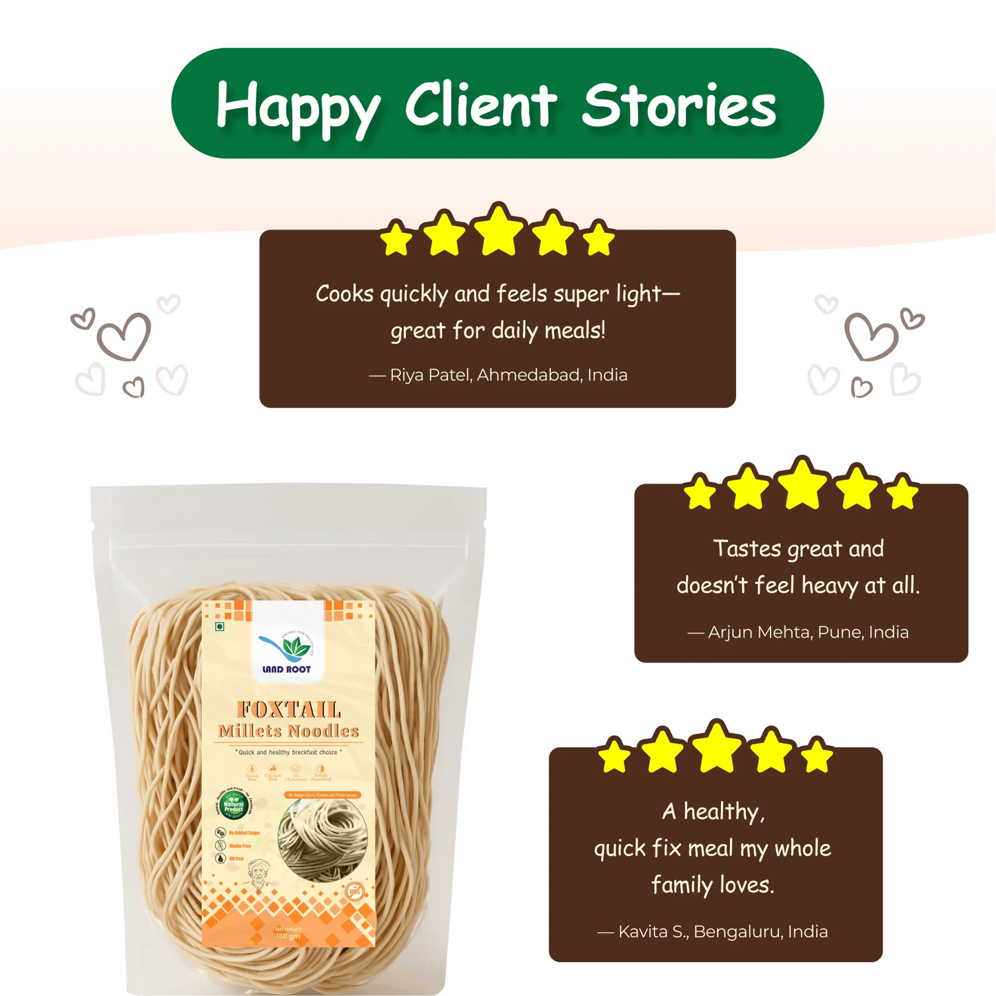 Foxtail Millet Noodles