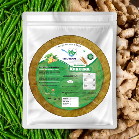 Organic Ginger Chilli Diet Khakhra
