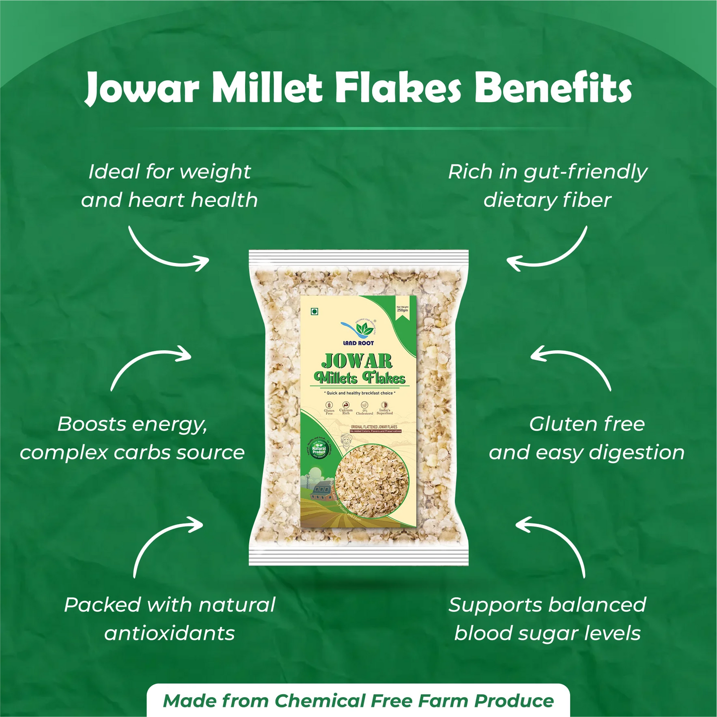 Jowar Millet Flakes
