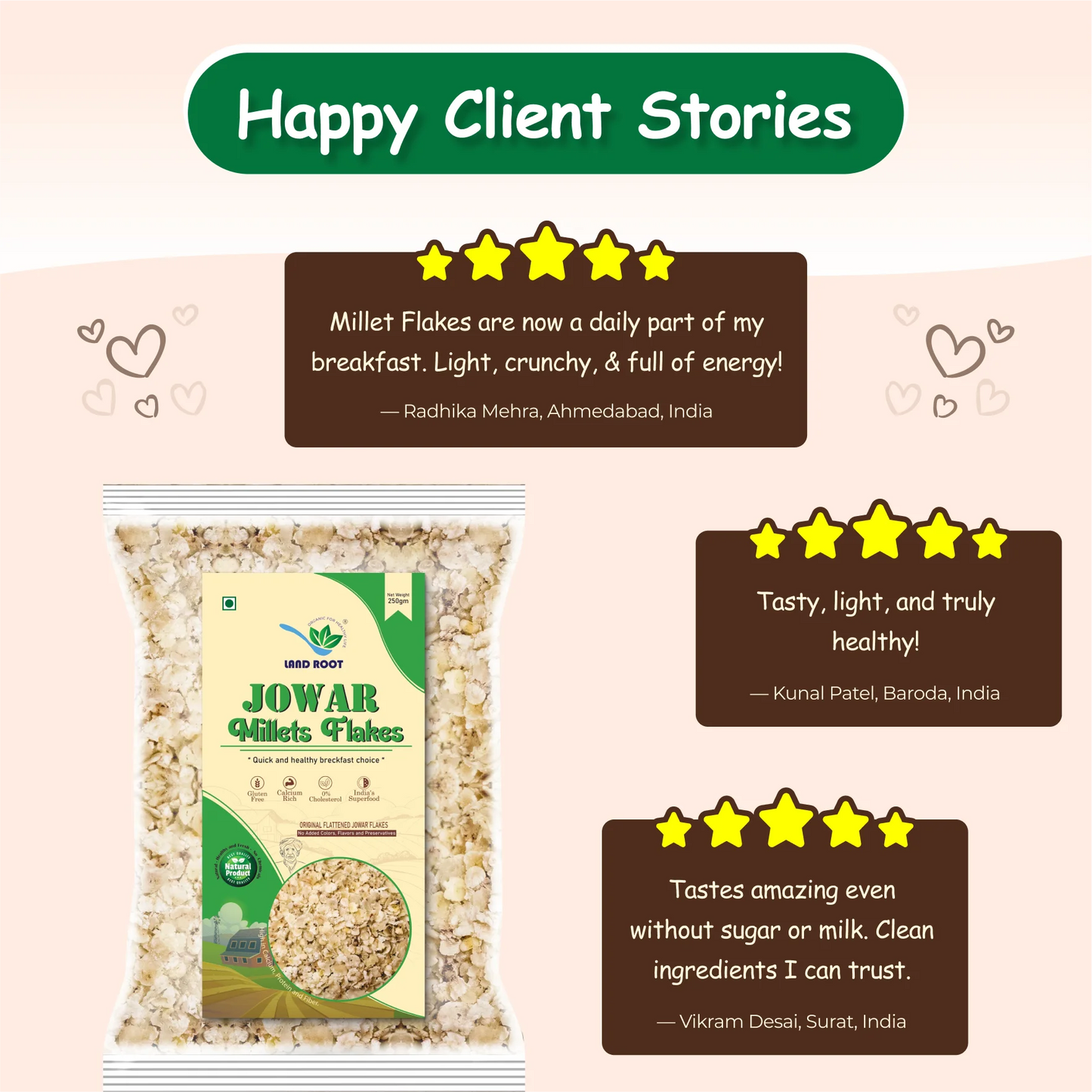 Jowar Millet Flakes