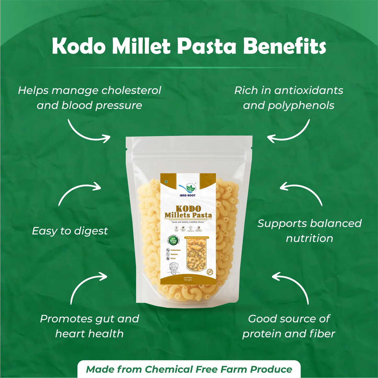 Kodo Millet Pasta