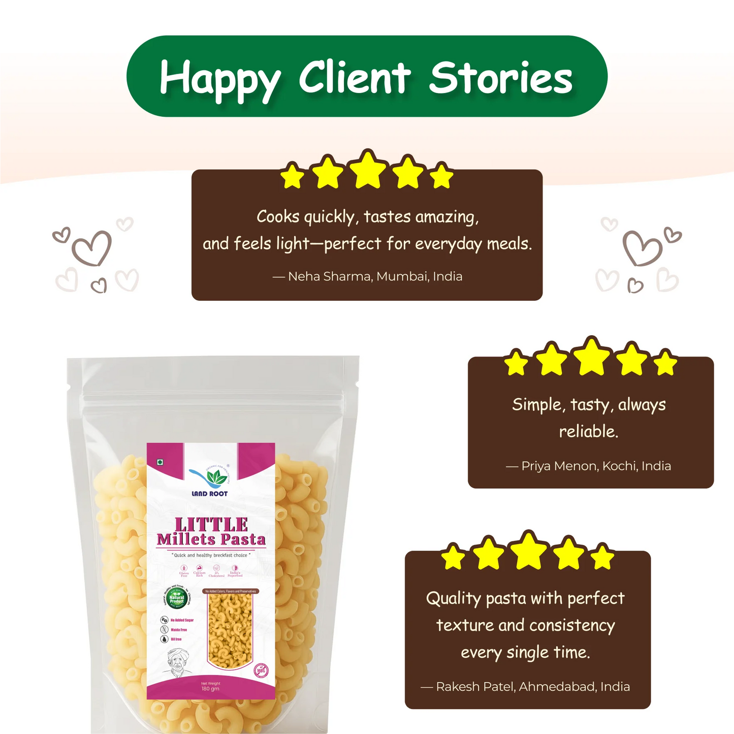 Organic Little Millet Pasta