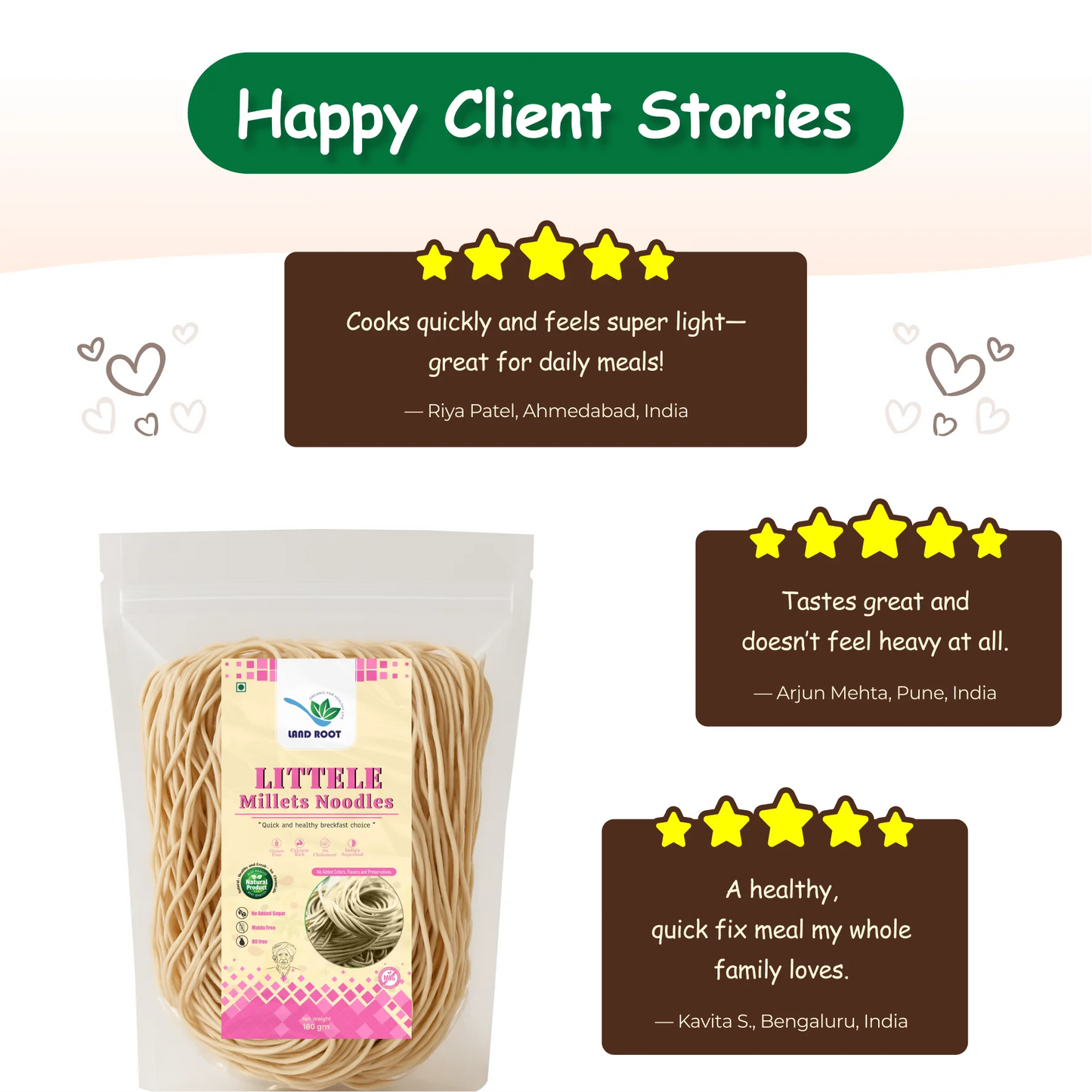 Organic Little Millets Noodles