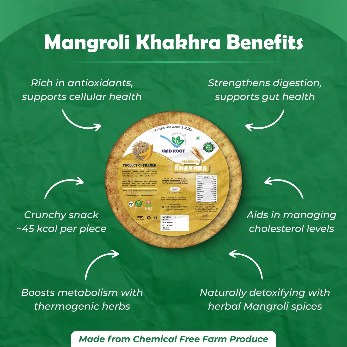 Mangroli Diet Khakhra