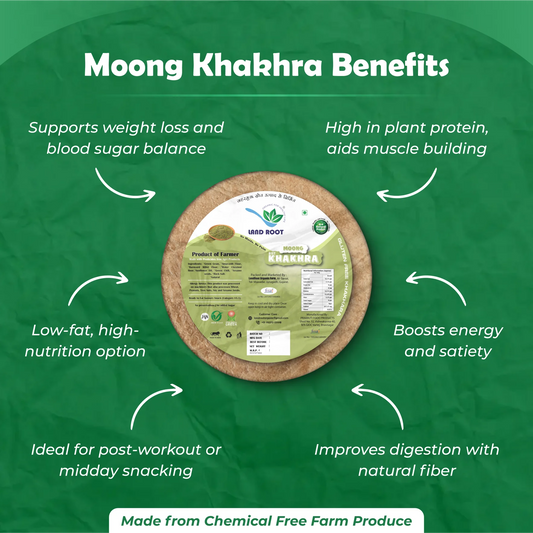 Organic Gluten Free Moong Diet Khakhra