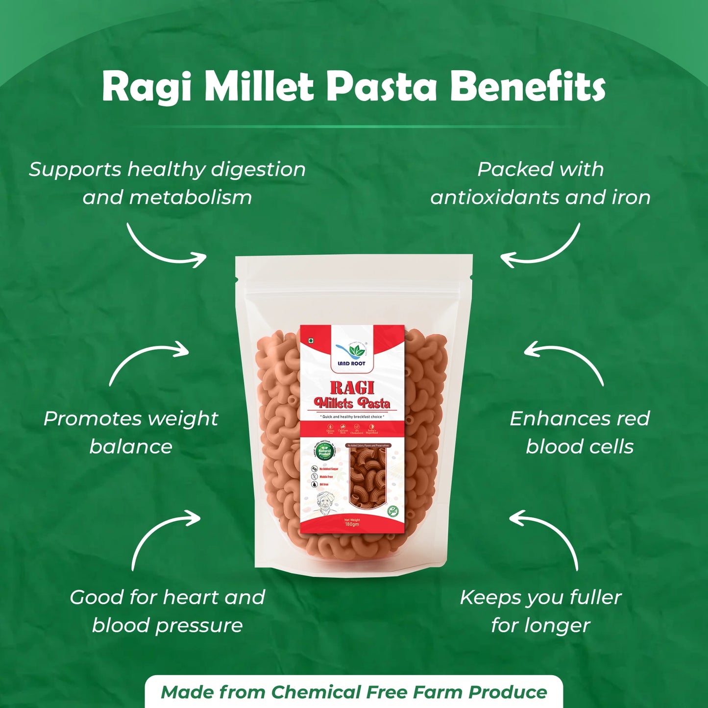 Ragi Millets Pasta