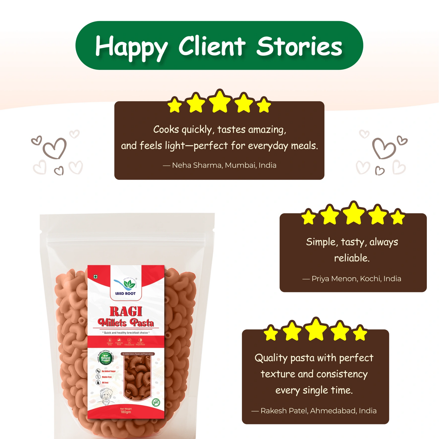 Ragi Millets Pasta