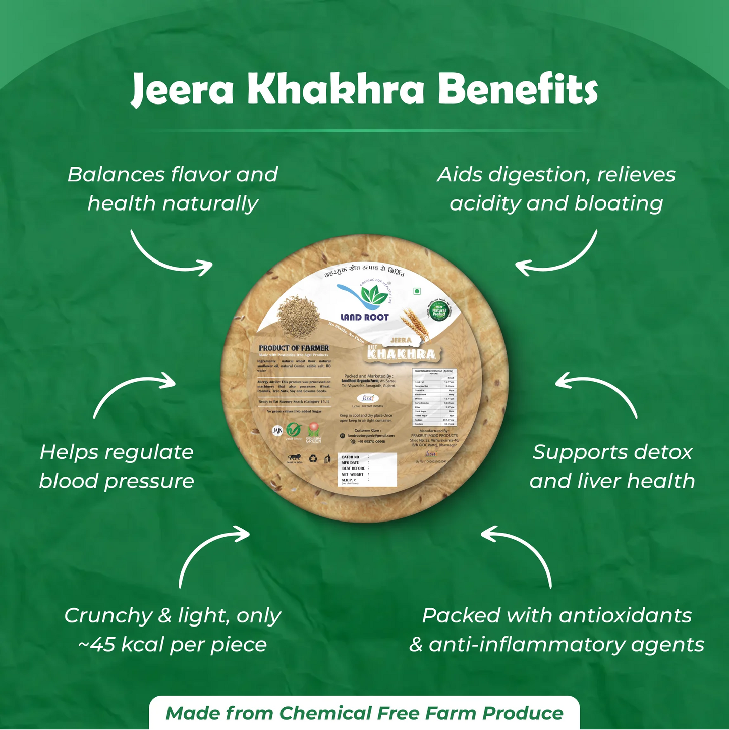 Jeera Diet Khakhra