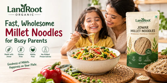 Fast, Wholesome Millet Noodles for Busy Parents