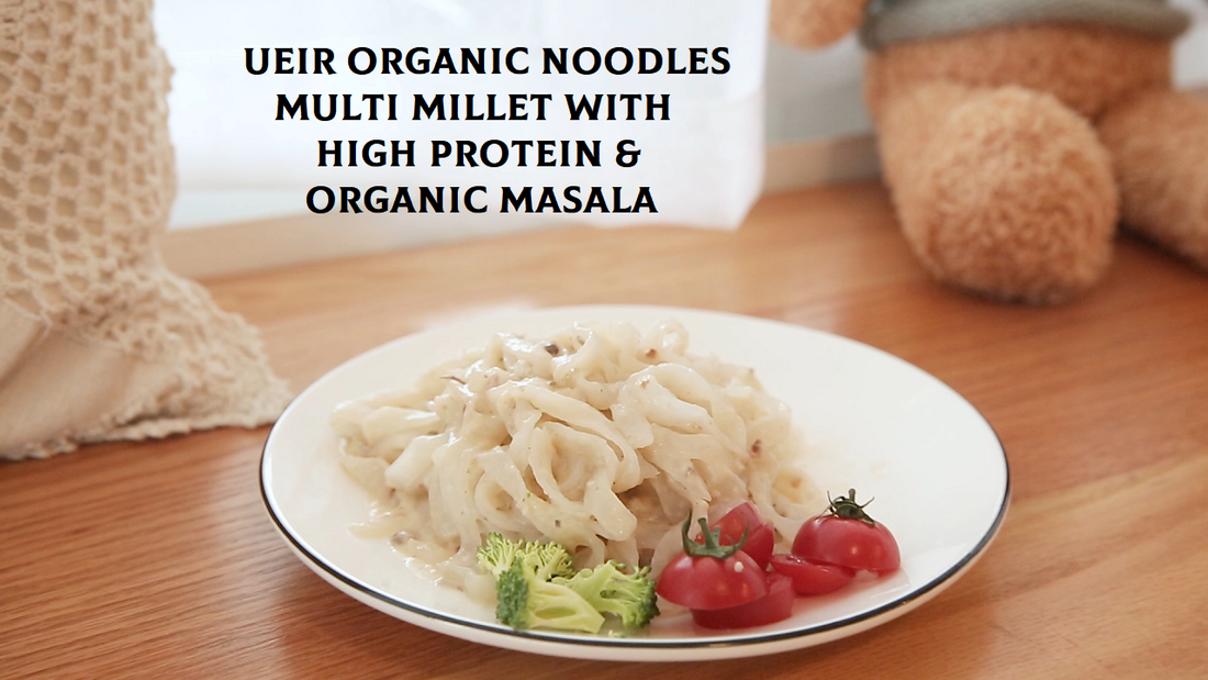 Ueir Organic Noodles – Multi Millet with High Protein & Organic Masala