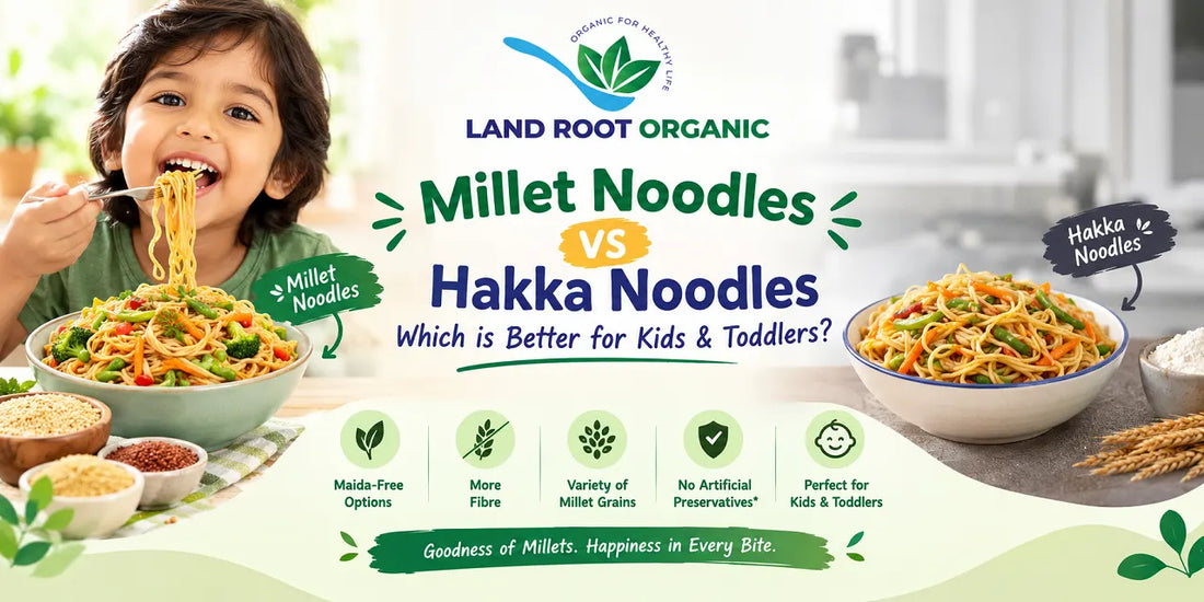 Millet Noodles vs Hakka Noodles