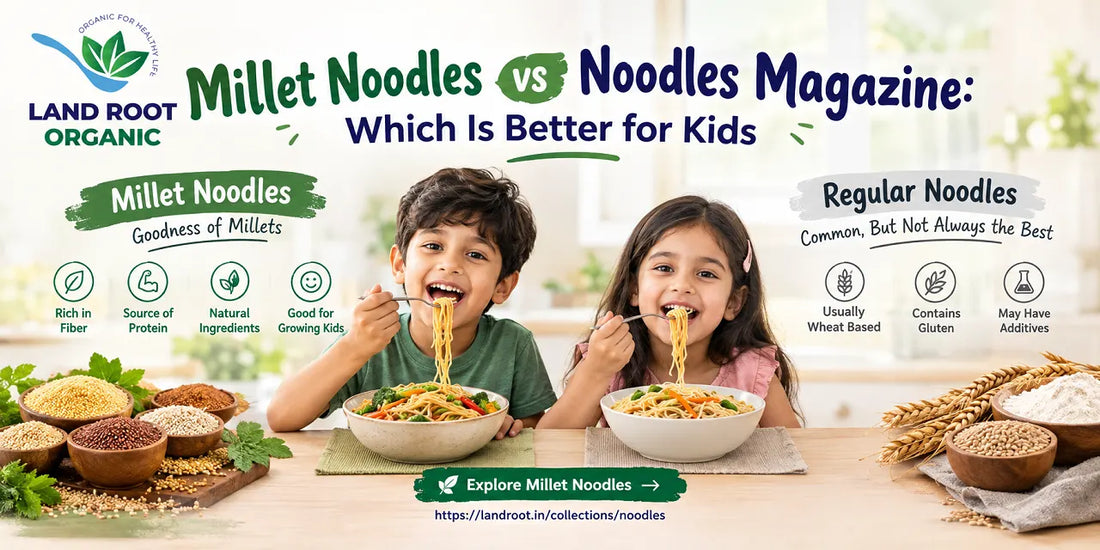 Millet Noodles vs Noodles Magazine
