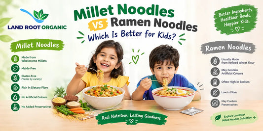 Millet Noodles vs Ramen Noodles