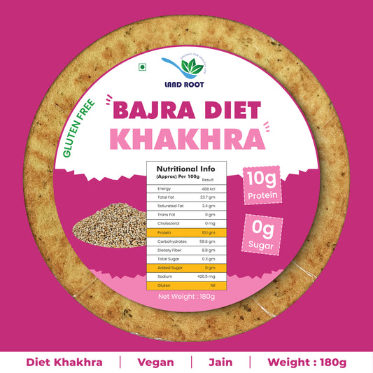 Bajra Methi Diet Khakhra - Gluten Free