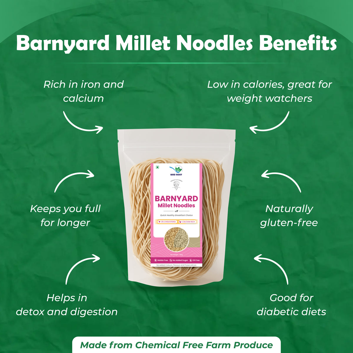 Barnyard Millet Noodles