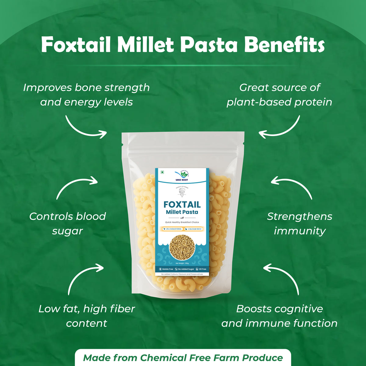 Foxtail Millet Pasta
