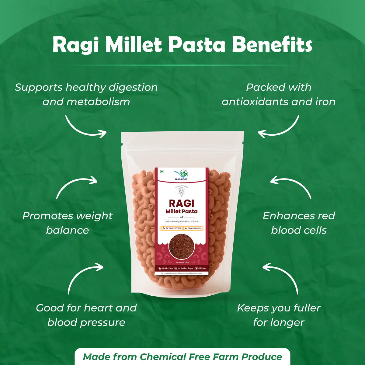 Ragi Millet Pasta