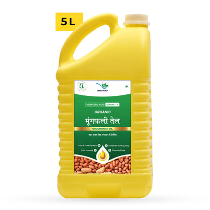 Organic Groundnut Oil 5 Litre