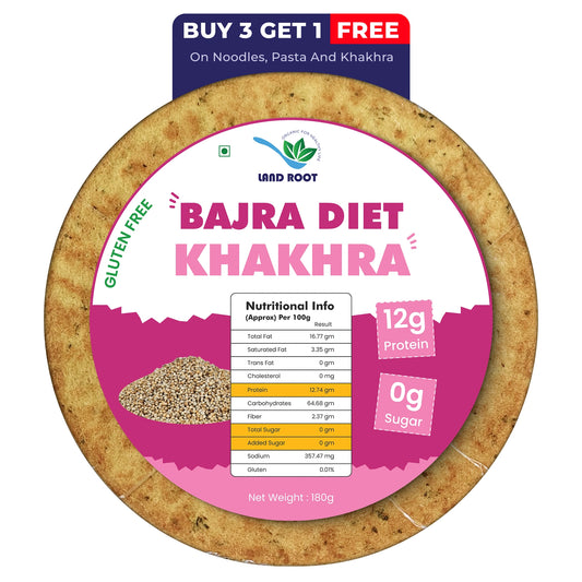 Organic Gluten Free Bajra Methi Diet Khakhra