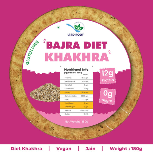 Bajra Methi Diet Khakhra - Gluten Free
