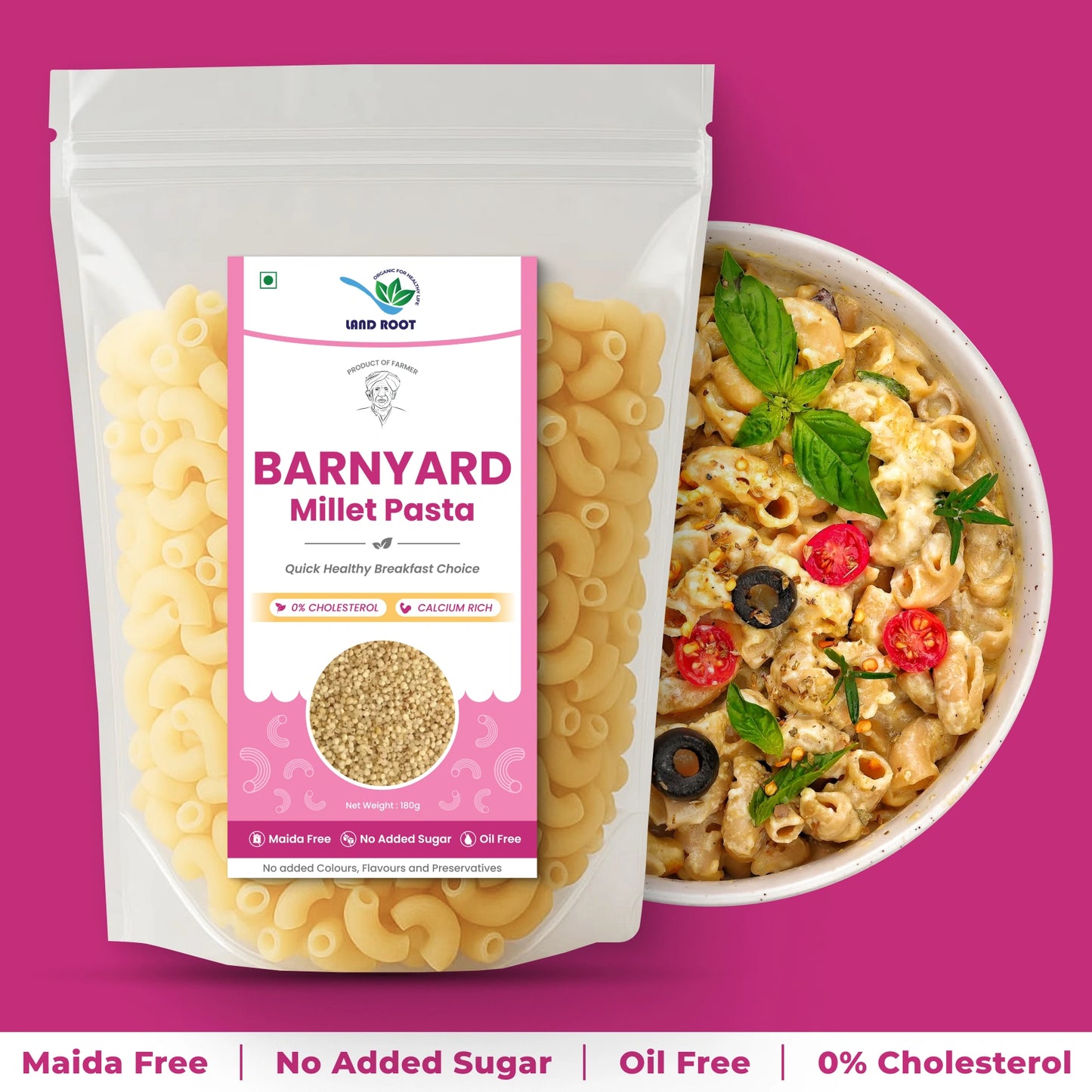 Barnyard Millet Pasta