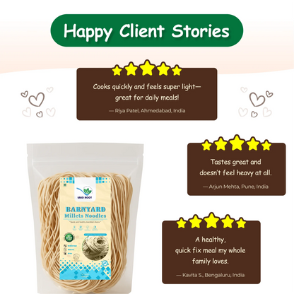 Barnyard Millet Noodles