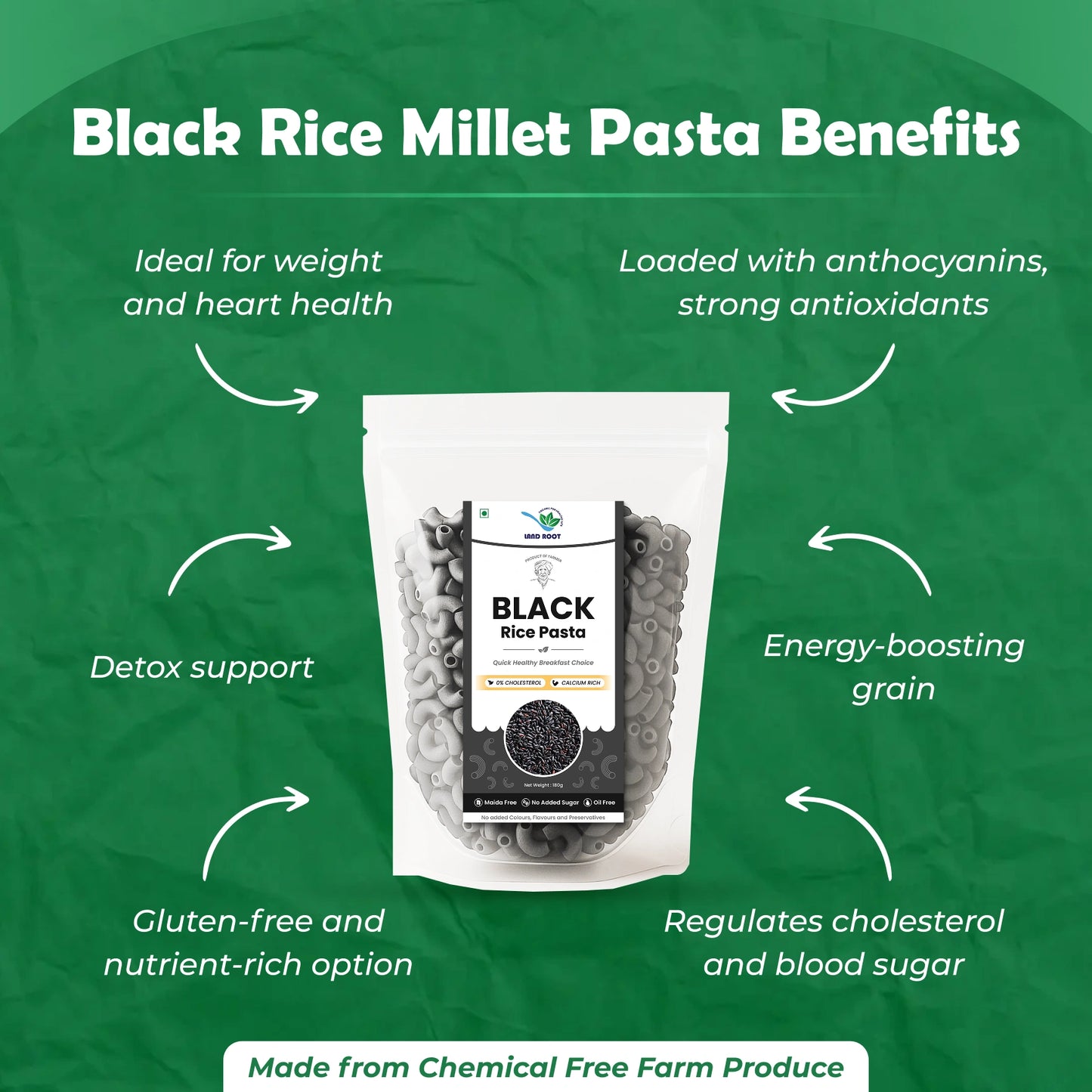 Organic Black Rice Pasta