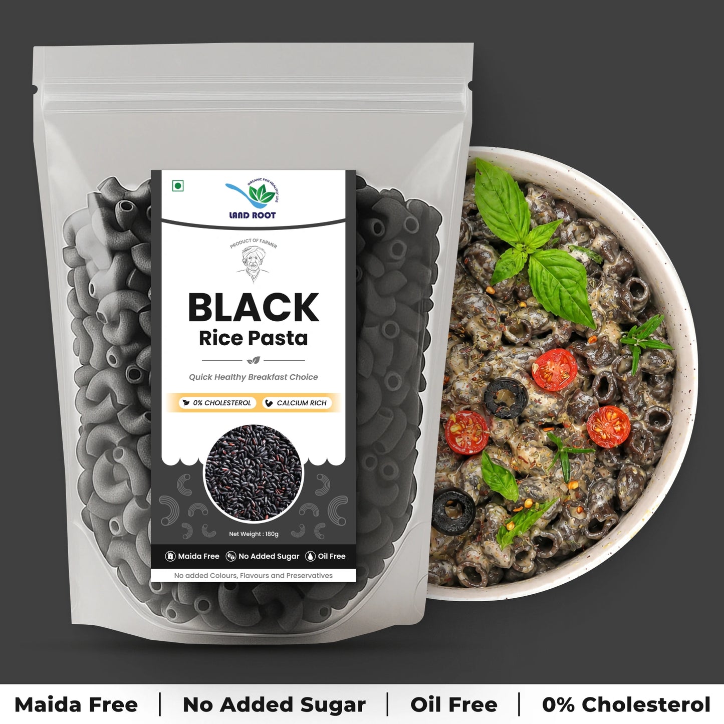 Black Rice Pasta