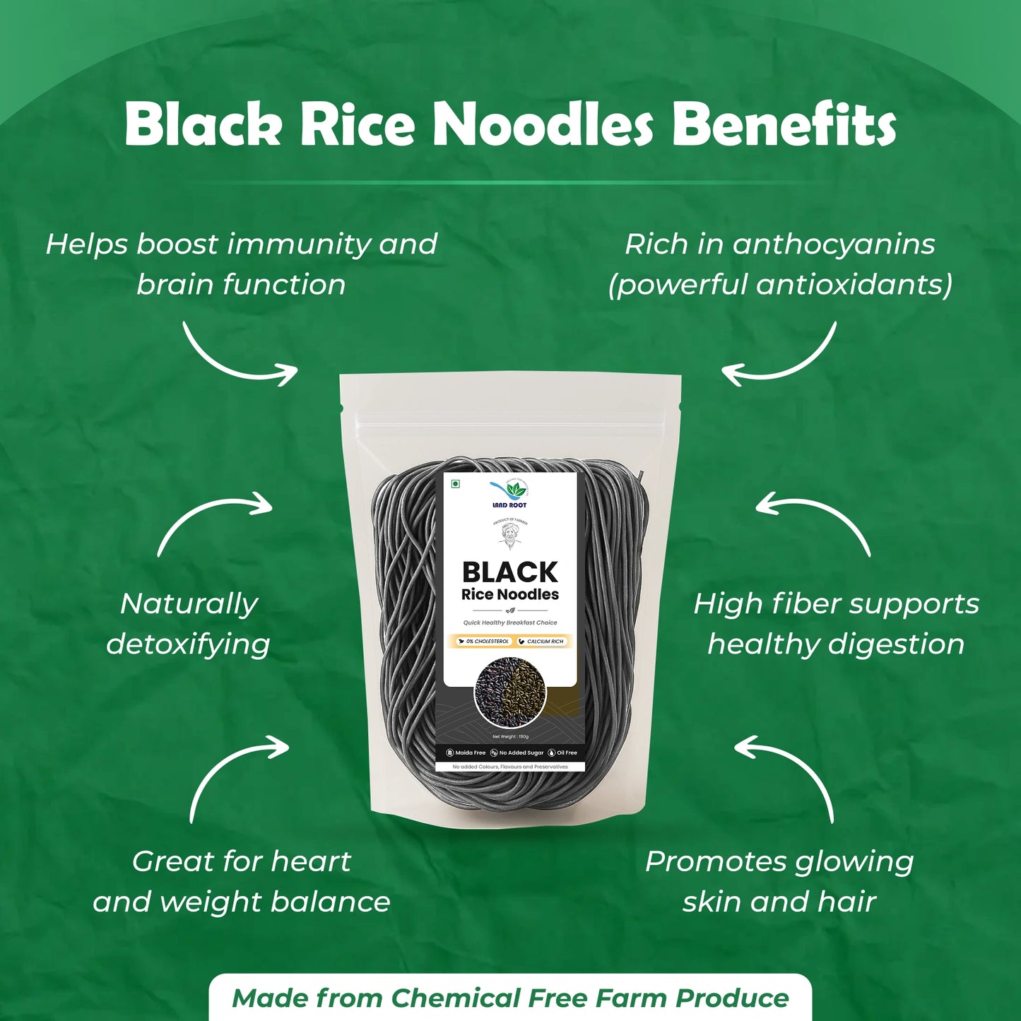 Organic Black Rice Noodles