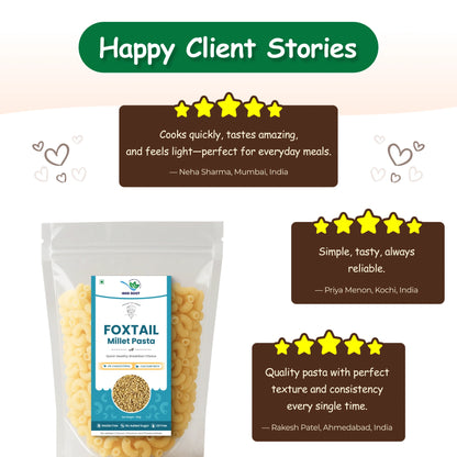 Organic Foxtail Millet Pasta