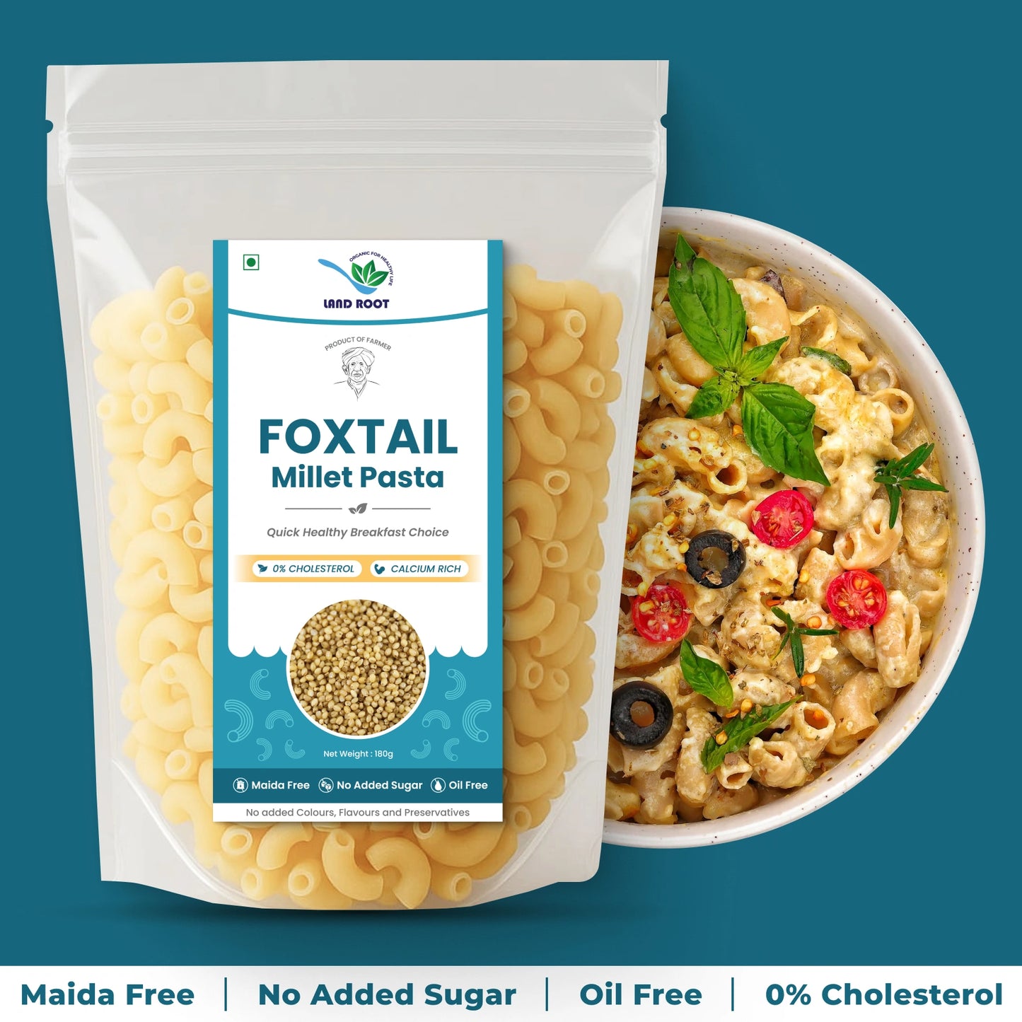 Foxtail Millet Pasta