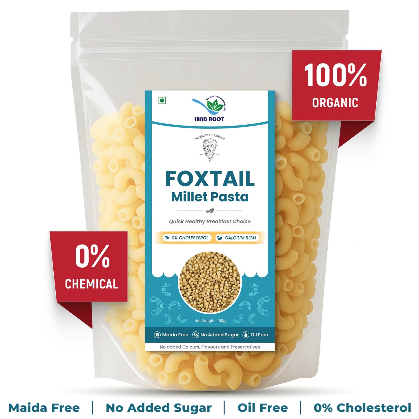 Foxtail Millet Pasta