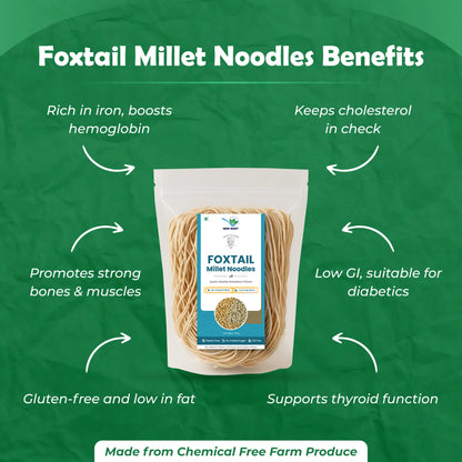 Organic Foxtail Millet Noodles