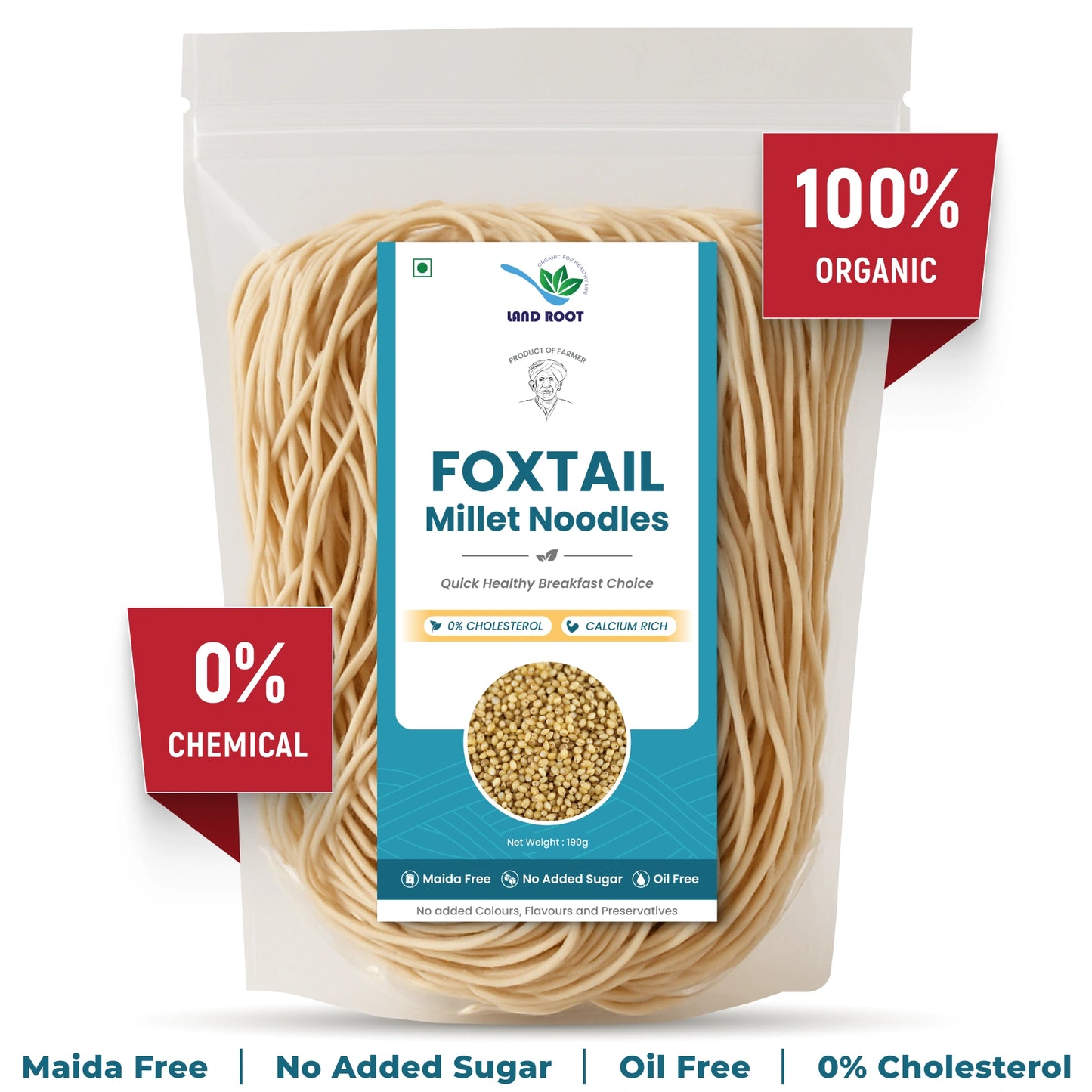 Organic Foxtail Millet Noodles
