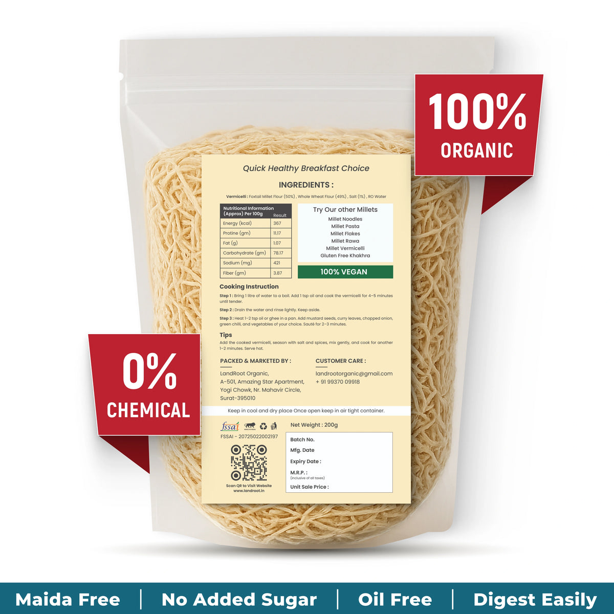 Foxtail Millet Vermicelli