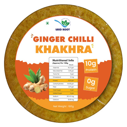 Ginger Chilli Diet Khakhra