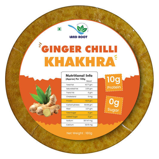 Organic Ginger Chilli Diet Khakhra