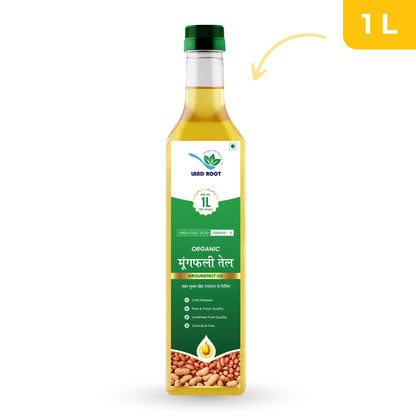 Organic High Oleic Acid Groundnut Oil