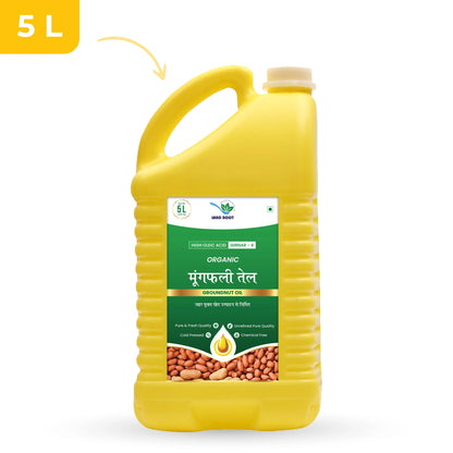 Organic High Oleic Acid Groundnut Oil