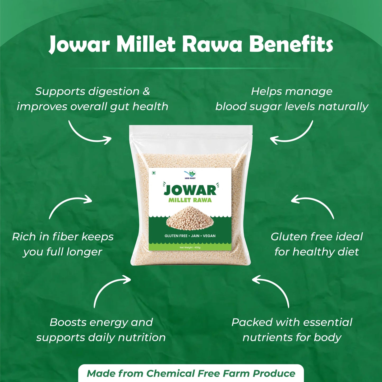 Jowar Millet Rawa