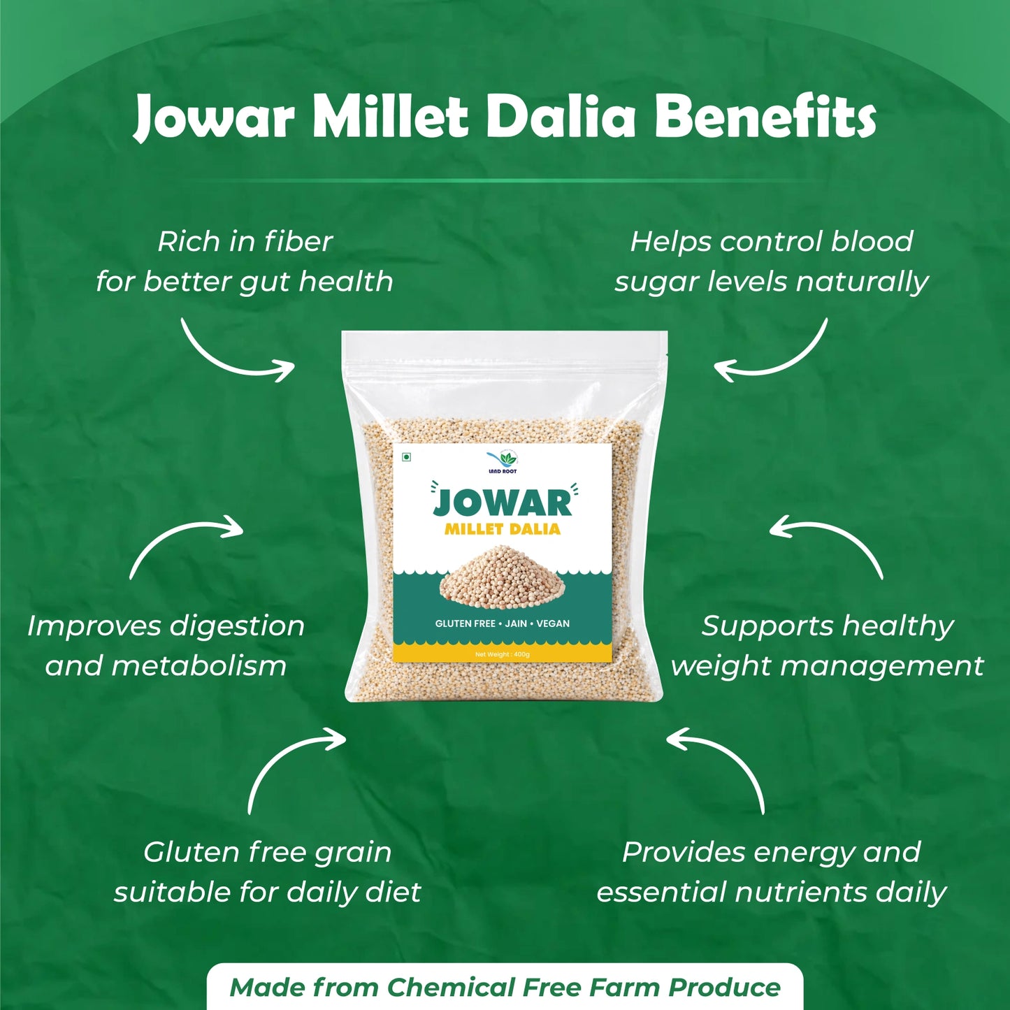 Jowar Millet Dalia