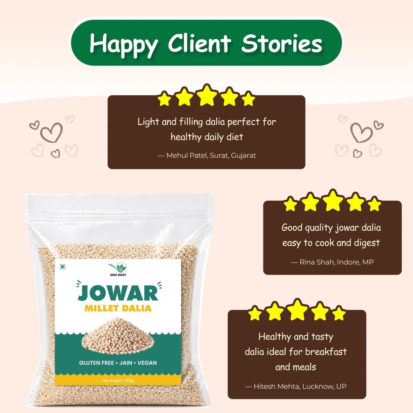Jowar Millet Dalia