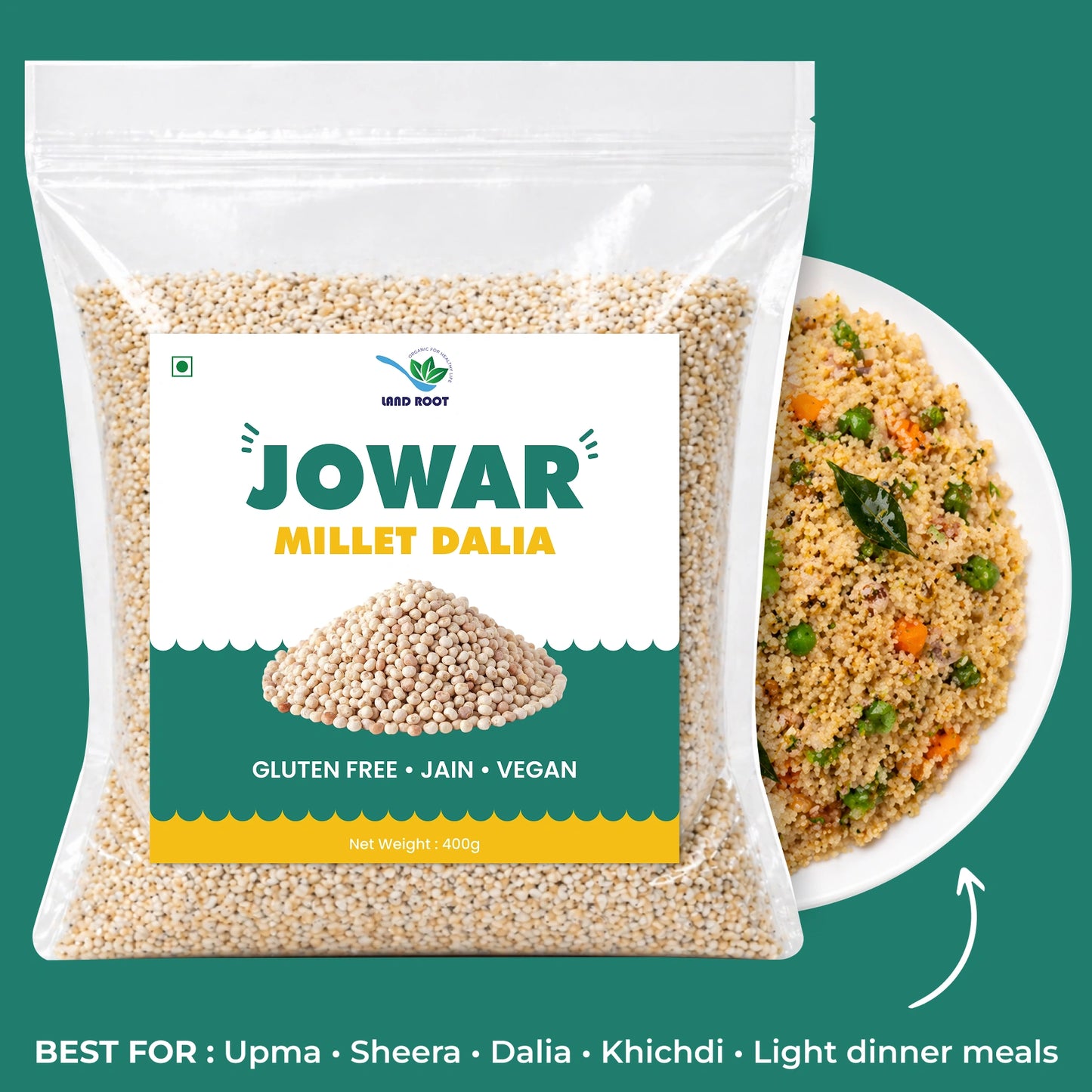 Jowar Millet Dalia