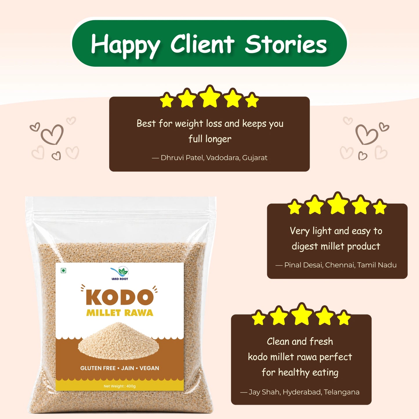 Kodo Millet Rawa