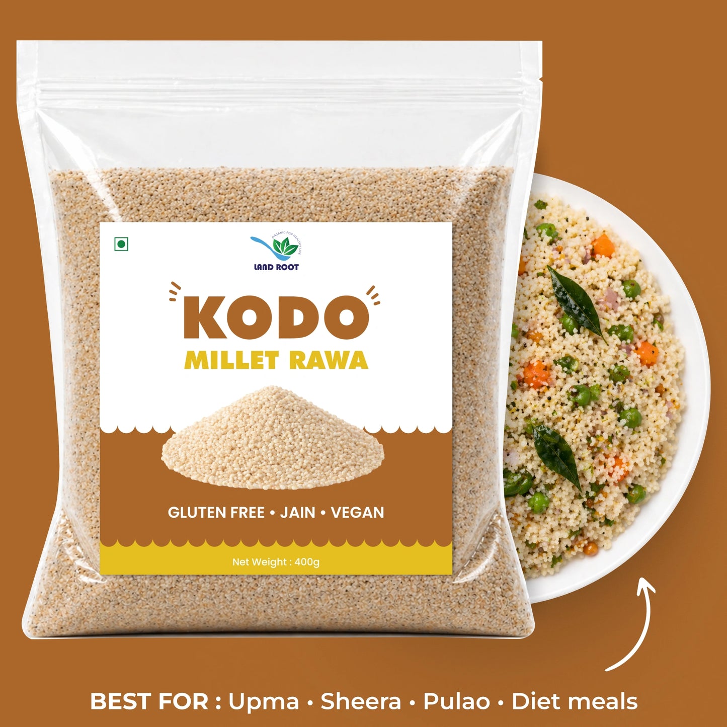Kodo Millet Rawa