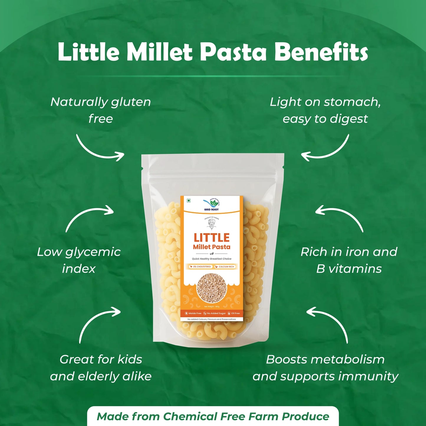 Organic Little Millet Pasta