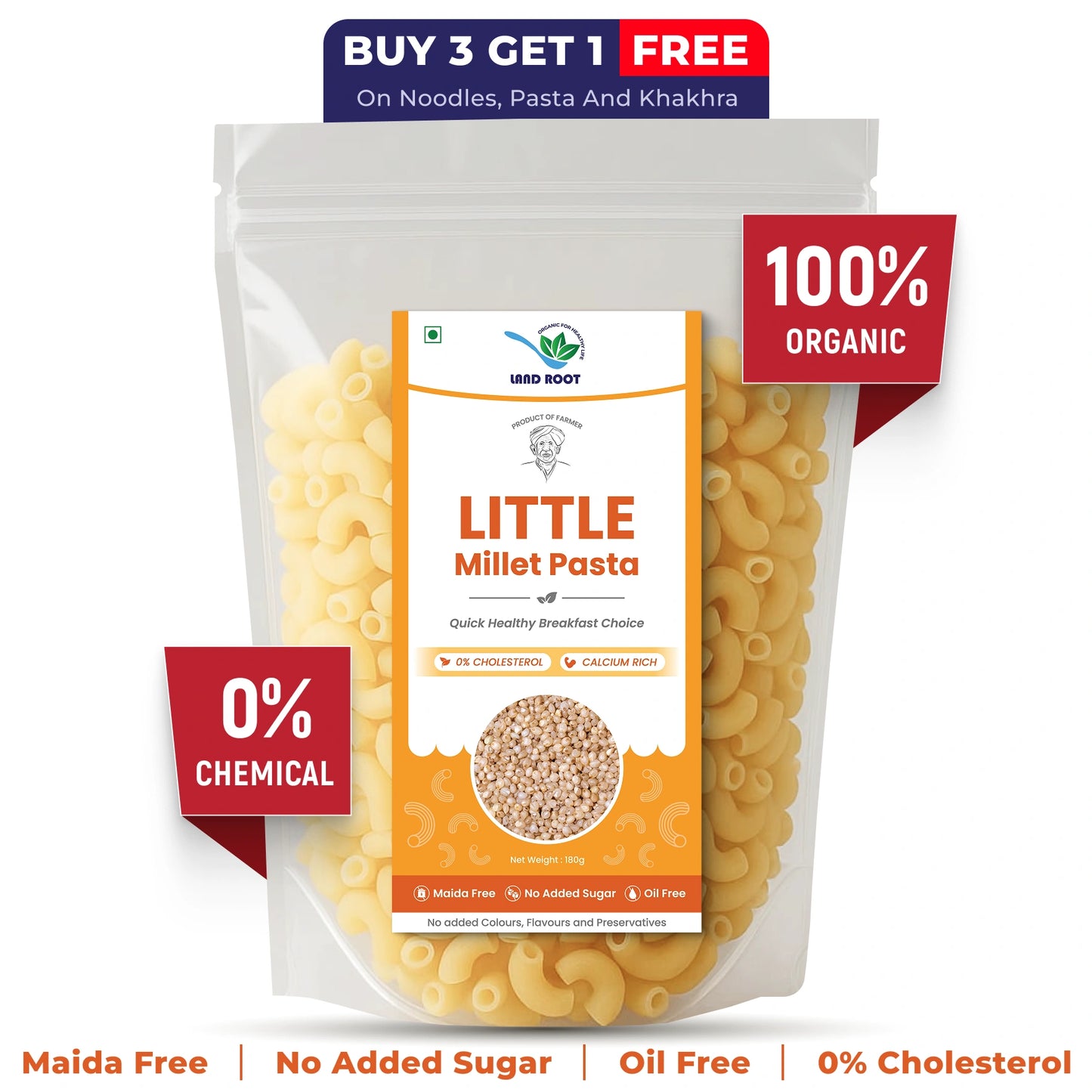 Organic Little Millet Pasta